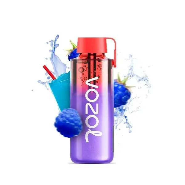 Одноразка Vozol Blue Razz Ice (Синяя Малина Лёд) 10000 NEON