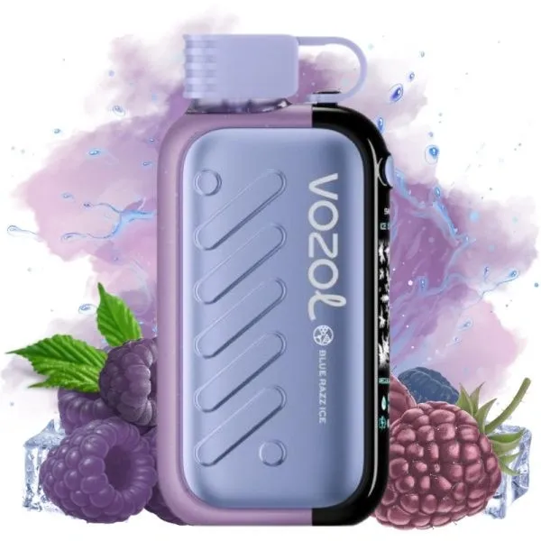 Одноразка Vozol GEAR Ice&Sweet Blue Razz Ice (Голубая Малина Лед) 50000