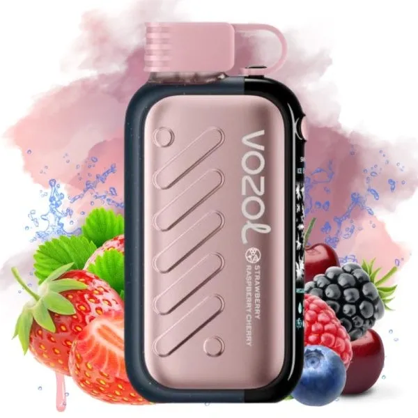 Одноразка Vozol GEAR Ice&Sweet Strawberry Raspberry Cherry (Клубника Малина Вишня) 50000