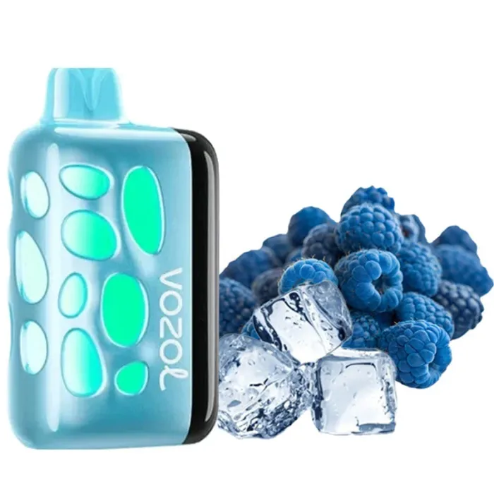 Одноразка Vozol Rave Blue Razz Ice (Синяя Малина Лёд) 40000
