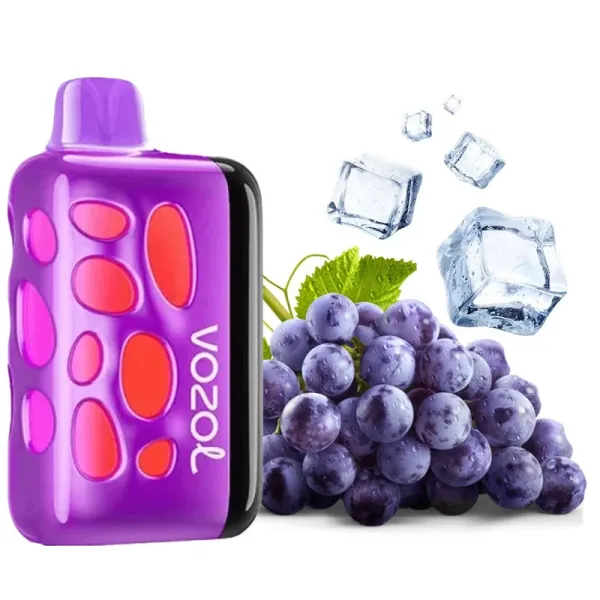Одноразка Vozol Rave Grape Ice (Виноград Лед) 40000