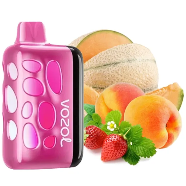 Одноразка Vozol Rave Strawmelon Peach (Клубника Дыня Персик) 40000