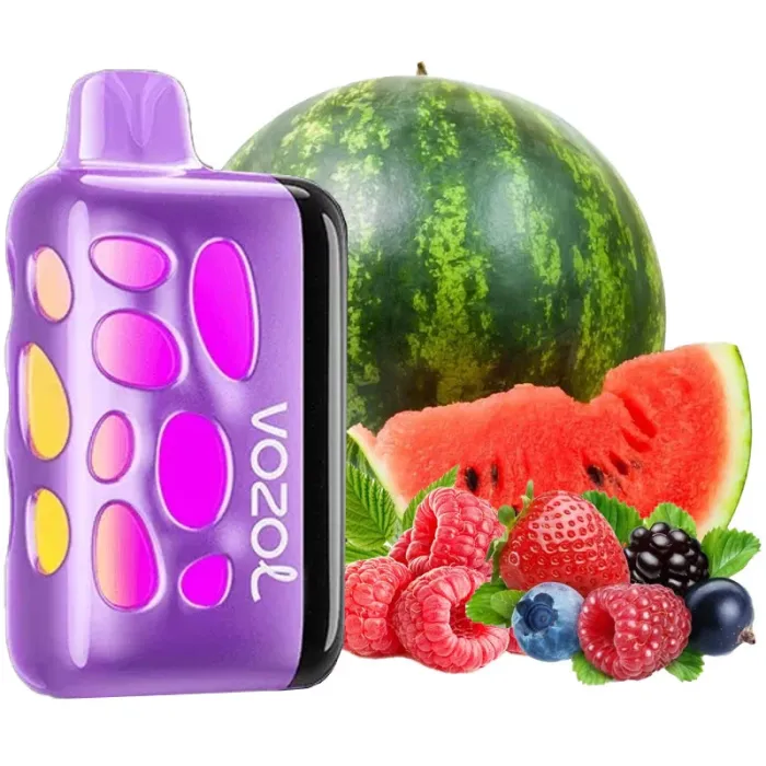 Одноразка Vozol Rave Watermelon Razz Rancher (Арбуз Малина Ягоды) 40000