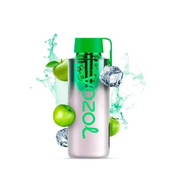 Одноразка Vozol Sour Apple Ice (Кислое Яблоко Лед) 10000 NEON