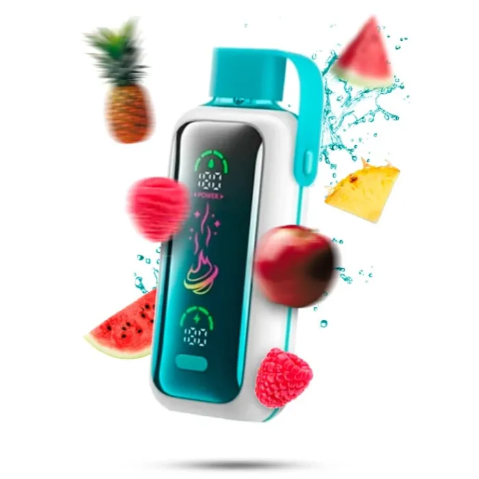 Одноразка Vozol STAR Raspberry Apple Watermelon Pineapple (Малина Яблоко Арбуз Ананас) 20000