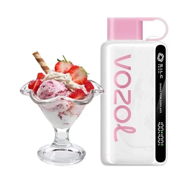 Одноразка Vozol STAR - Strawberry Ice Cream (Клубничное Морожено Лед) 12000