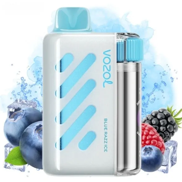 Одноразка Vozol VISTA Blue Razz Ice (Ягоды Лед) 40000