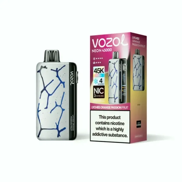 Одноразка Vozol NEON - Lychee Orange Passion Fruit (Личи Апельсин Маракуйя) 45000