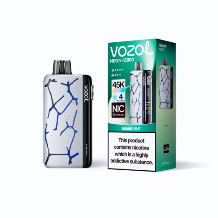 Одноразка Vozol NEON - Miami Mint (Мята Майами) 45000
