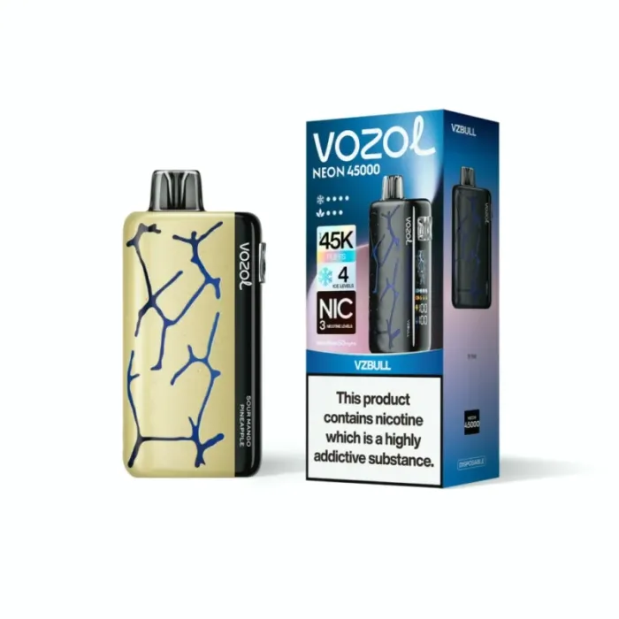 Одноразка Vozol NEON - VZBull (Энергетик) 45000